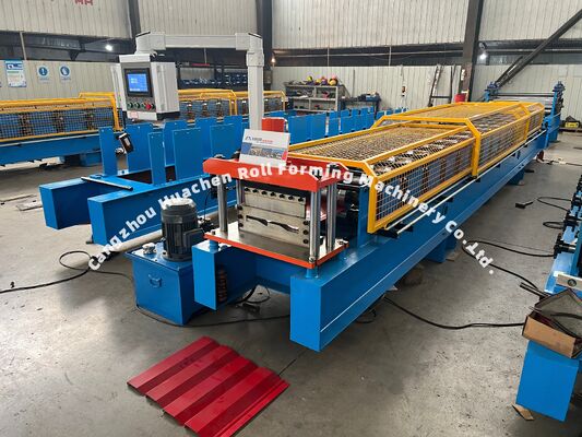 Colored Steel Sheet Roof  Wall Panel Roll Forming Machine