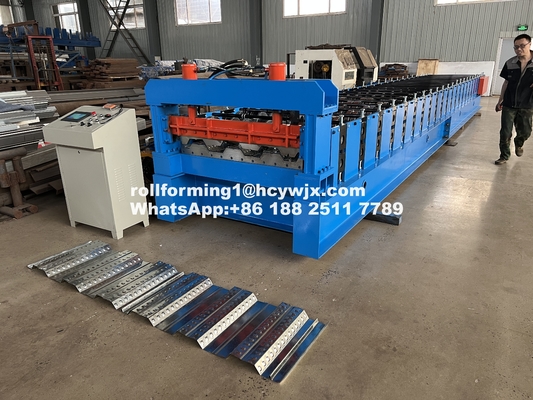الهيدروليكية 11 11 5.5KW محرك الأرضية سطح لعبة تشكيل آلة 8-12m/min السرعة مع نظام التحكم في اللوحة