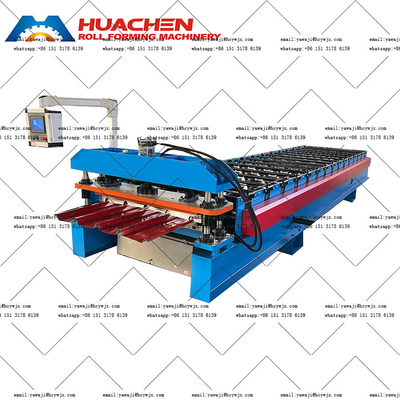 380v 50Hz 3 مراحل Ibr آلومنيوم سقف الفولاذ حلقات تشكيل آلة مع أدوات دائمة