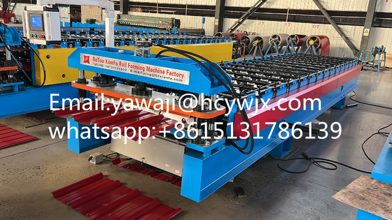 380v 50Hz 3 مراحل Ibr آلومنيوم سقف الفولاذ حلقات تشكيل آلة مع أدوات دائمة