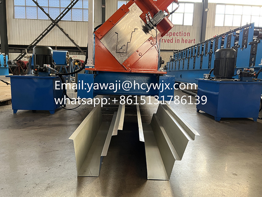 باناسونيك PLC Control Water Gutter Roll تشكيل آلة للبيع