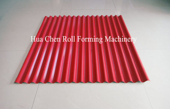 آلة تشكيل اللفائف ذات الطبقة المزدوجة مع التحكم PLC لسمك الفولاذ 0.3-0.6 مم وعرض 1250 مم