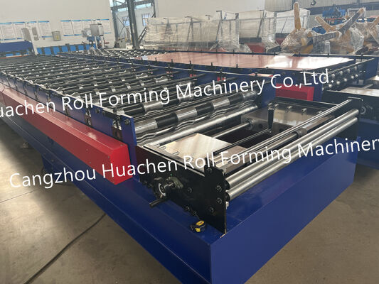 Roof panel metal sheet forming machine - Building tile forming machine