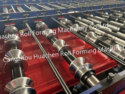Roof panel metal sheet forming machine - Building tile forming machine