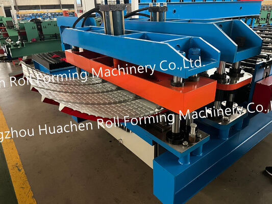 Metal steel tile roof panel sheet forming machine - آلة آلية للاستخدام على الأسطح والجدران