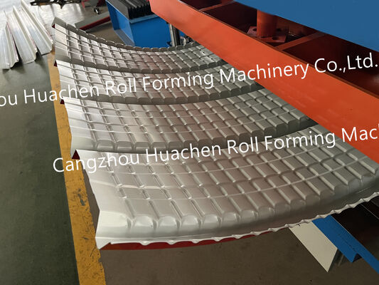 Metal steel tile roof panel sheet forming machine - آلة آلية للاستخدام على الأسطح والجدران