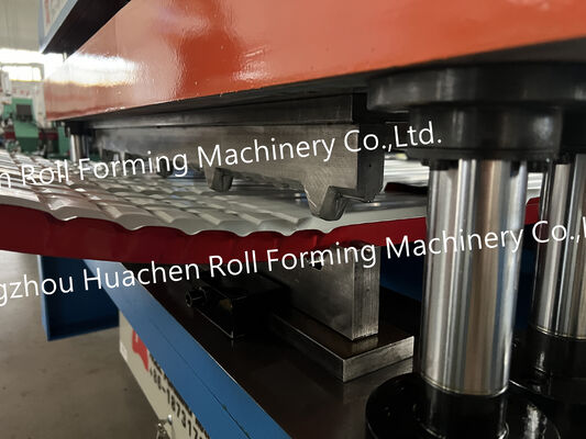 Metal steel tile roof panel sheet forming machine - آلة آلية للاستخدام على الأسطح والجدران