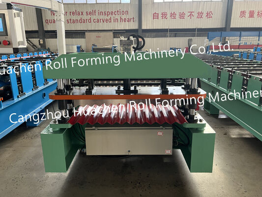 Wave-shaped profile sheet forming machine / Suitable for the construction industry / Tile manufacturing machine