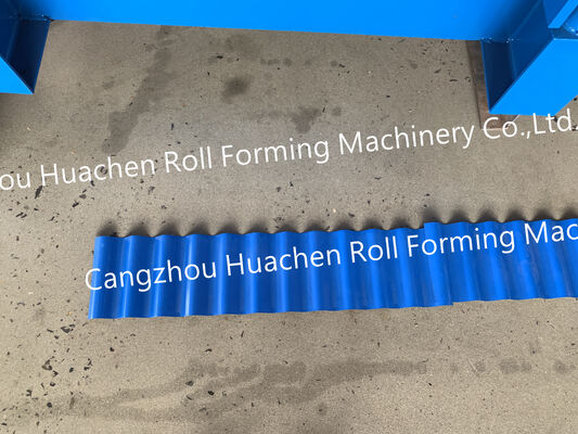 Single-layer roofing sheet forming machine