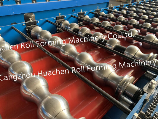 Steel Tile Roofing Sheet Roll Forming Machine for Building Material