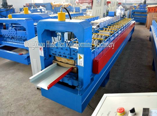 Color Steel Wall Board Cold Roll Forming Machine Precise 14rows