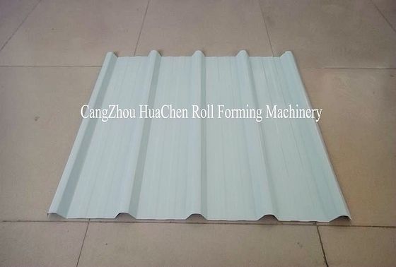 Automatical Steel Roof Panel Roll Forming Machine Cr 12 Cutting Blade