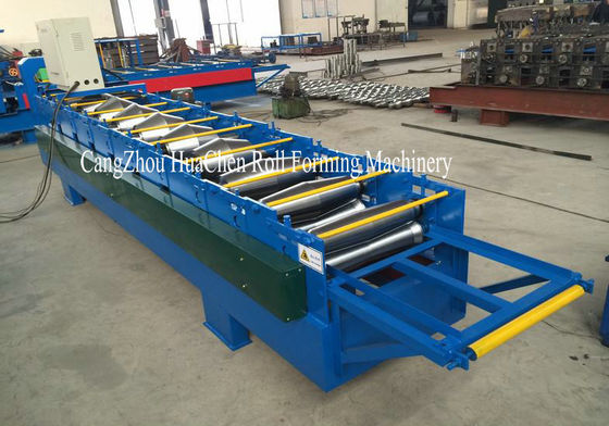 Automatical Roof Ridge Cap Roll Form Machine Metal with PANASONIC PLC Computer Control