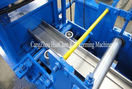Galvanized Steel Iron Door Frame Roll Forming Making Machine PLC Control 18 Stations