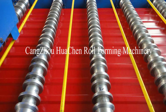 0.4-0.7mm High Strength G550 Wall Panel Roll Forming Machine Coil Width 1220