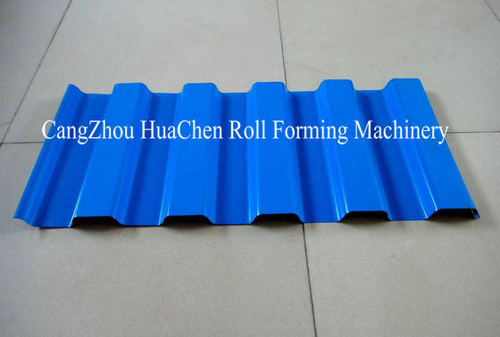 Mitsubishi PLC Corrugated Metal Roofing Sheet Roll Forming Machine Yield Strength 550Mpa