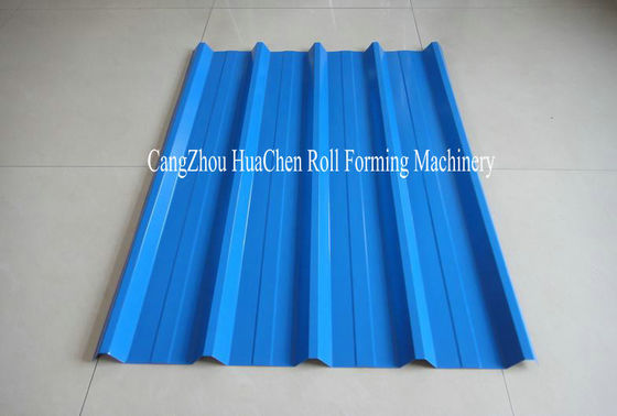 آلة تشكيل لفة طبقة مزدوجة بسقف معدني Popuar الحجم مع غطاء آمن