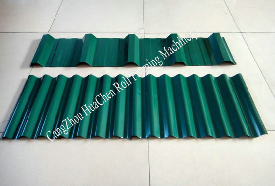 Trapezoidal Roof Wall Panel Cold Roll Former Galvanized Steel High Speed