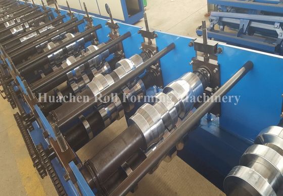Steel Plate roof sheet making machine , Wall Panel Forming Machine With Hydraulic Decoiler