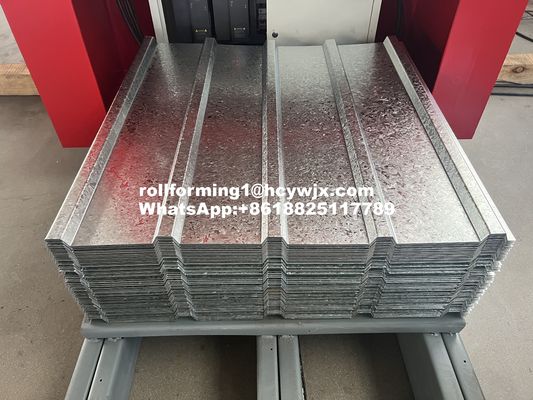 G250-G300 آلة تشكيل سقف لفائف الزنك ، آلة تشكيل لوحة لفة ثلاث مراحل