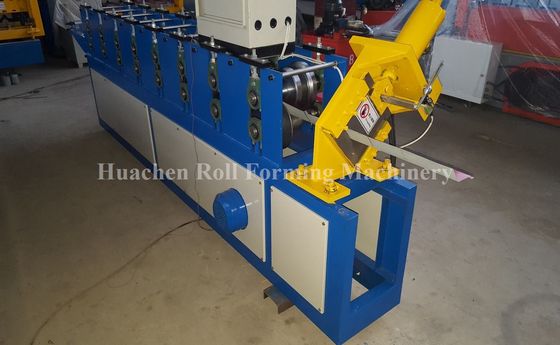 Automatic Metal Ridge Cap Machine , 3 Phase Cold Roll Forming Equipment ISO