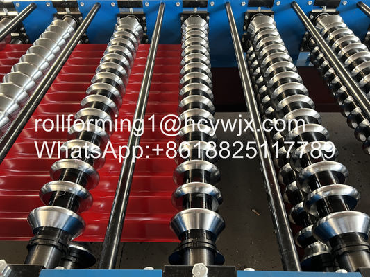 آلة تشكيل اللفاف المتحكم بها بواسطة PLC H قاعدة الحزمة مع Omron Encoder القطع الهيدروليكي