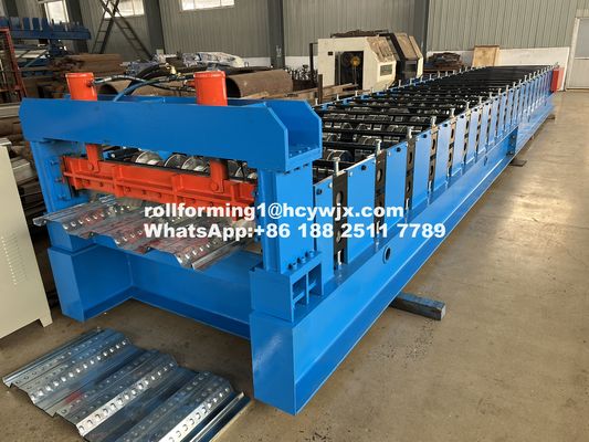 آلة تشكيل طلاء الأرضية المتحكم بها بواسطة PLC 400mm H Beam Steel Frame 1220mm Wide