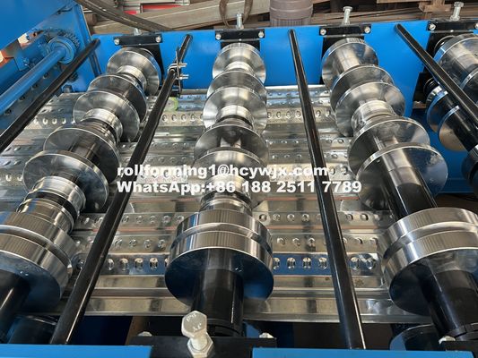 آلة تشكيل طلاء الأرضية المتحكم بها بواسطة PLC 400mm H Beam Steel Frame 1220mm Wide