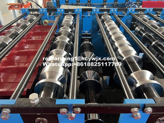 15-20m/Min آلة تشكيل طبقة مزدوجة لألواح السقف المعدنية