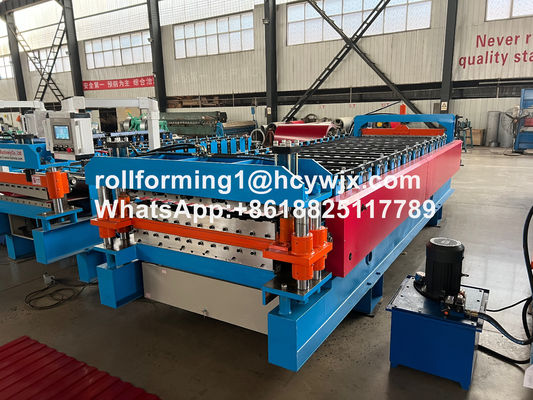 TR37-200/TR14-225 آلة تشكيل لفة طبقة مزدوجة مع الغيلوتين المسبق