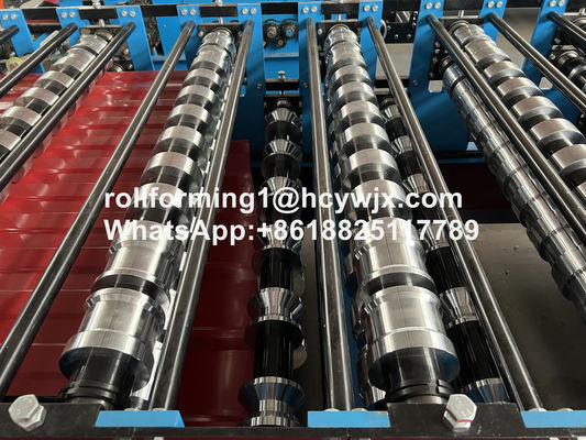 TR37-200/TR14-225 آلة تشكيل لفة طبقة مزدوجة مع الغيلوتين المسبق