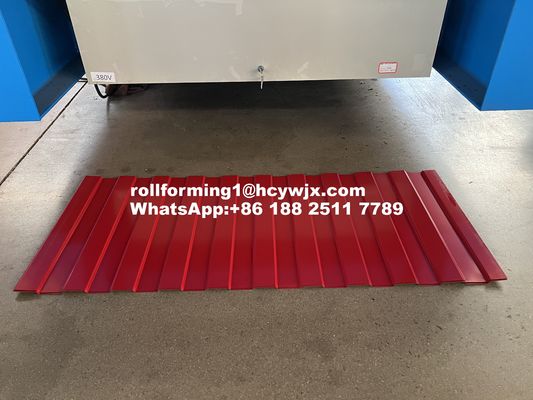 آلة تشكيل لفة باردة مزدوجة الطبقة مع C15 و TR10-113