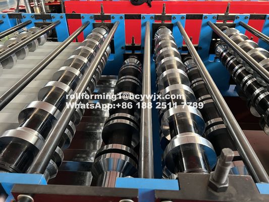 0.3-0.6mm 5.5KW قوة مزدوجة الطبقة للوحة تشكيل آلة