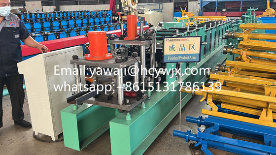 التحكم بـ PLC C آلة تشكيل اللفافات البورلين مع 14-18 محطة عجلات