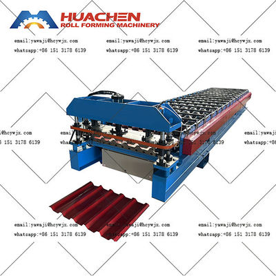 آلة تشكيل سقف مزدوجة ذات الطراز الجديد سرعة عالية