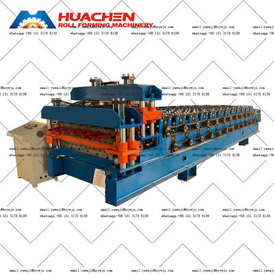 380v 50Hz 3 مراحل الجهد المزدوج طابق مزدوج حلقة تشكيل آلة مع مواد CR12 القطع مصنوعة