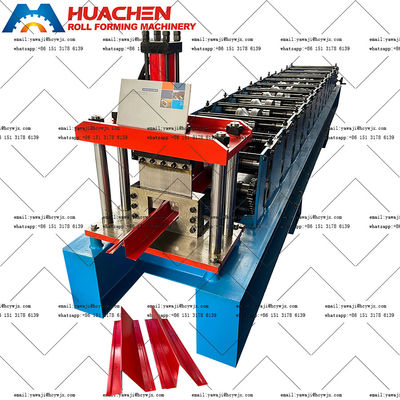 عالية الدقة ريدج كاب لفة تشكيل آلة الباردة لفة تشكيل المعدات داخل 1.00mm