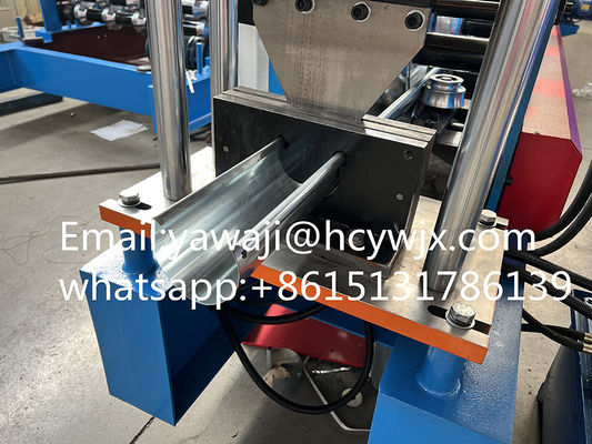 كامل تلقائي مزراب لفة تشكيل المعدات / لوحة تشكيل آلة 0.3mm - 0.6mm