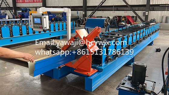 باناسونيك PLC Control Water Gutter Roll تشكيل آلة للبيع