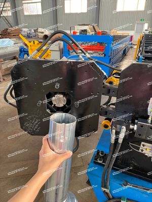 آلة تشكيل للوحة الأنابيب المستديرة 100 ملم نوع القطع الهيدروليكي