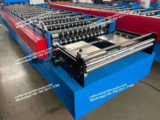 آلة التشكيل المموجة للسلسلة عالية السرعة للجدار واللوحات الجانبية