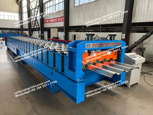 آلة تشكيل لفائف ألواح الأرضية الفولاذية لسطح السفينة