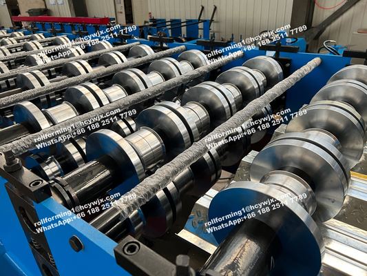 آلة تشكيل لفائف ألواح الأرضية الفولاذية لسطح السفينة