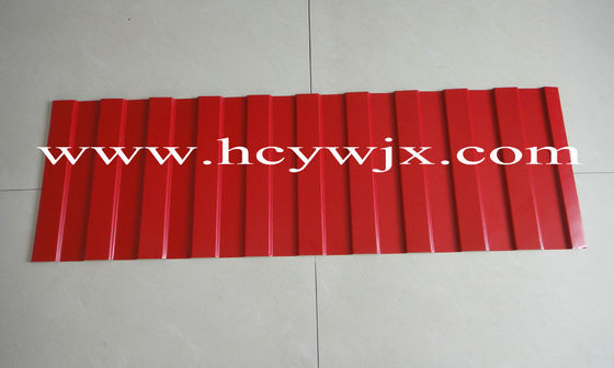 آلة تشكيل لوحة السقف بالسرعة العالية باللون الأزرق / آلة التشكيل السابقة