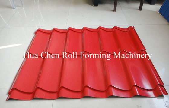 الصلبة الصلب شافت Metrocopo سقف البلاط المزجج لفة تشكيل آلة مع 15 صفوف