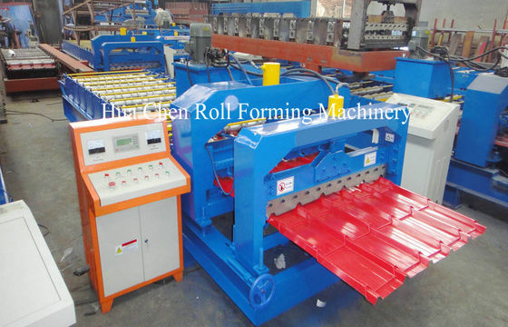 IBR Trapezoidal Roof Glazed Tile Roll Forming Machine Sheet Metal Forming Equipment