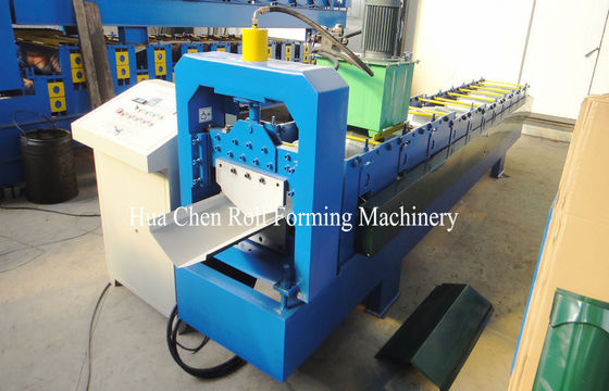 Galvanized Metal Roof Ridge Cap Roll Forming Machine with 2 Years Warranty