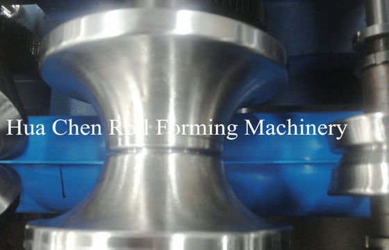 لون ورقة الصلب التعميم ماسوره التصريف لفة تشكيل آلة مع 15 الصفوف