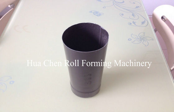 لون ورقة الصلب التعميم ماسوره التصريف لفة تشكيل آلة مع 15 الصفوف