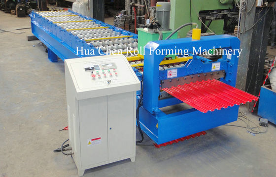 1000mm Color Coated Shutter Door Roll Forming Machine 20m/min 0.3 - 0.7mm